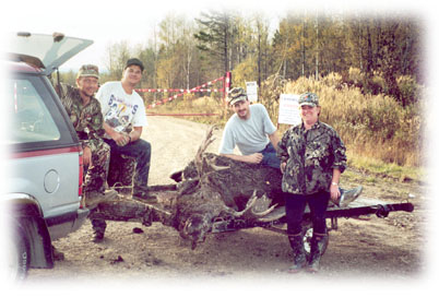 Moose hunters heading home